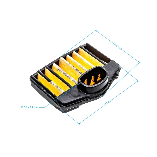 Luftfilter für Husqvarna 362 362XP 365 365H 365 X-Torq 371XP 372XP 372 XP X-Torq Jonsered 2063 2071 2171 CS2166 CS2171 Kettensägen (OEM 503814502)