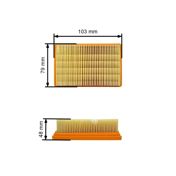 Luftfilter für Kärcher Motoren (OEM 2.863-005.0)