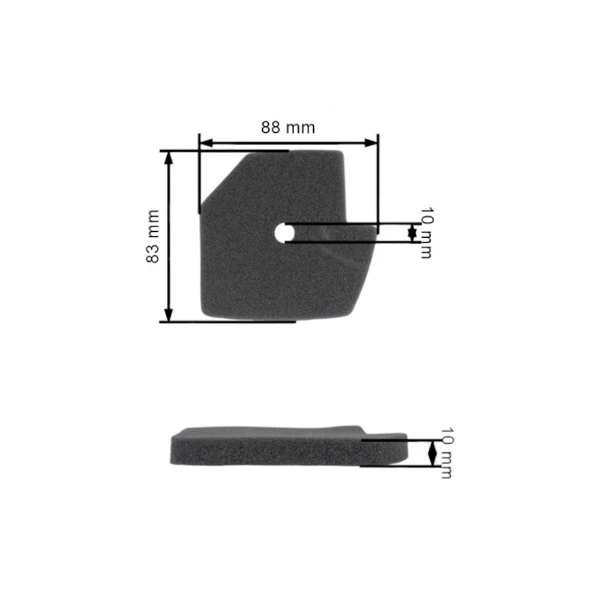 Luftfilter für Kawasaki TJ45 Stiga SBC 645KD MOUNTFIELD BK45ED Motoren (OEM 11013-2226)