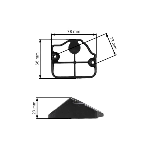 Luftfilter für Kettensägen Husqvarna 36 41 136 137 141 142 (OEM 530029811)