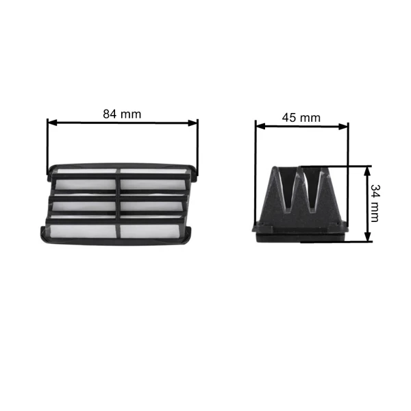 Luftfilter für Kettensägen Husqvarna 40 45 49 Jonsered 2041 2045 2050 (OEM 503413201)