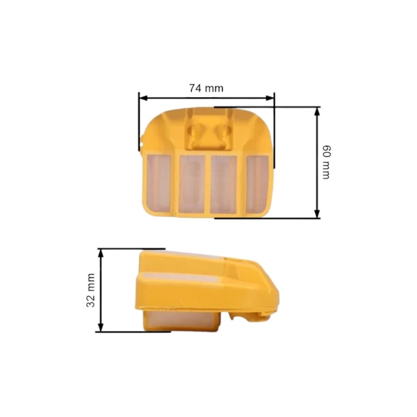 Luftfilter für Kettensägen Husqvarna 545 550XP 550XP G Jonsered CS2252 CS2253 CS2253WH (OEM 522675405)
