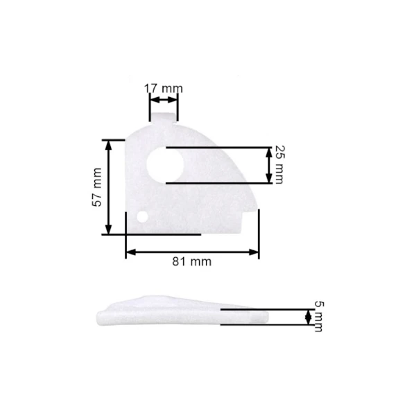 Luftfilter für Kettensägen Makita DCS340 DCS4610 Dolmar PS2 PS3 PS4 PS34 PS36 PS41 PS45 (OEM 036173011)