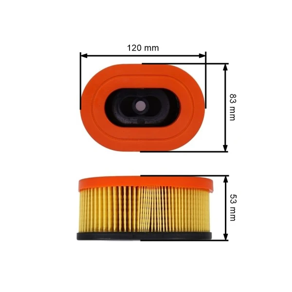 Luftfilter für Kettensägen Partner Husqvarna K 650 ACTIF K650 ACTIFS K 700 ACTIF (OEM 506224202)