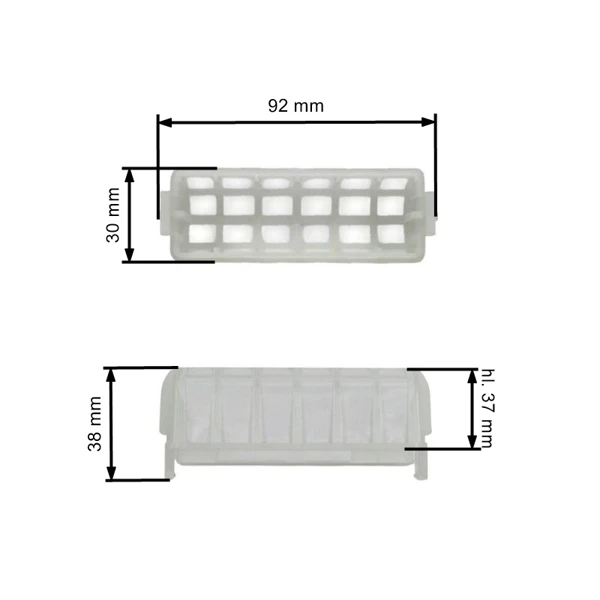 Luftfilter für Kettensägen Stihl 021 023 025 MS210 MS230 MS250 (OEM 11231201612)