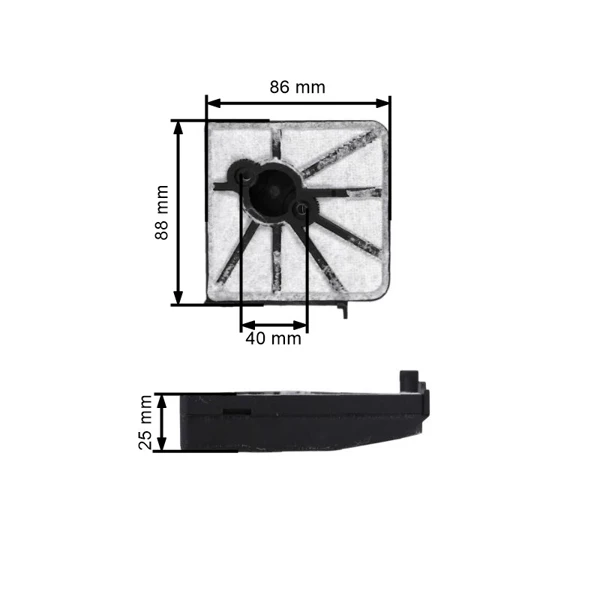 Luftfilter für Kettensägen Stihl 045 056 056AV 056 Magnum (OEM 11151201620)