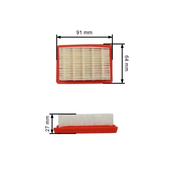 Luftfilter für Oleomac 746 753 755 Efco 8460 8550 Freischneider (OEM 61120018R)