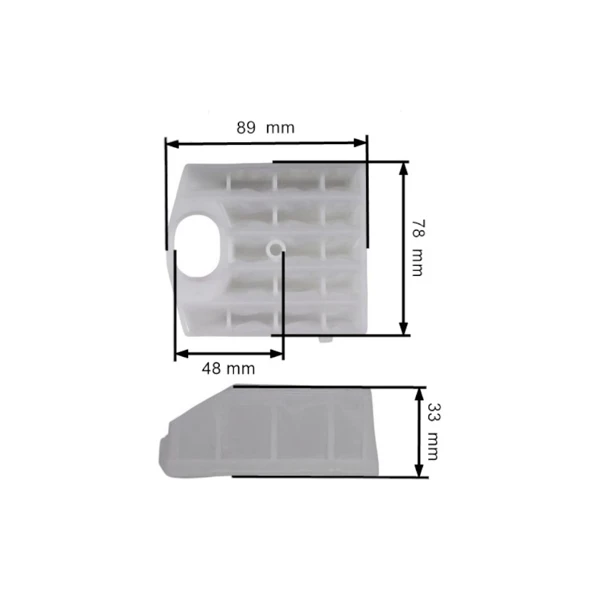 Luftfilter für Oleomac 956 962 970 980 Kettensägen (OEM 97000044R 98000092R)