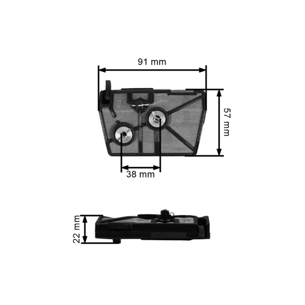 Luftfilter für Stihl 028 028AV Kettensägen (OEM 11181201600)