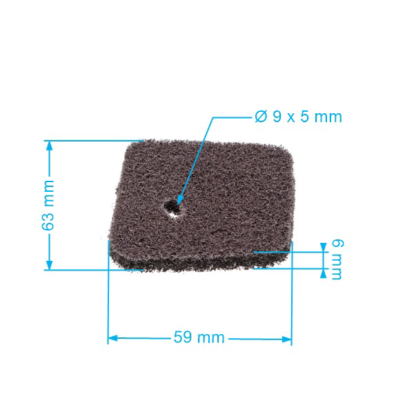 Luftfilter für Stihl FS55 FS55C FS55R FS55RC FS55T KM55 KM55C KM55R KM55RC FS38 FS45 FS45C FS45L FS46 Freischneider (OEM 41401242800)