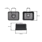 Luftfilterdeckel für Wasserpumpen mit Honda Motoren GX120 GX140 GX160 GX200 Leistung 5,5 PS - 6,5 PS