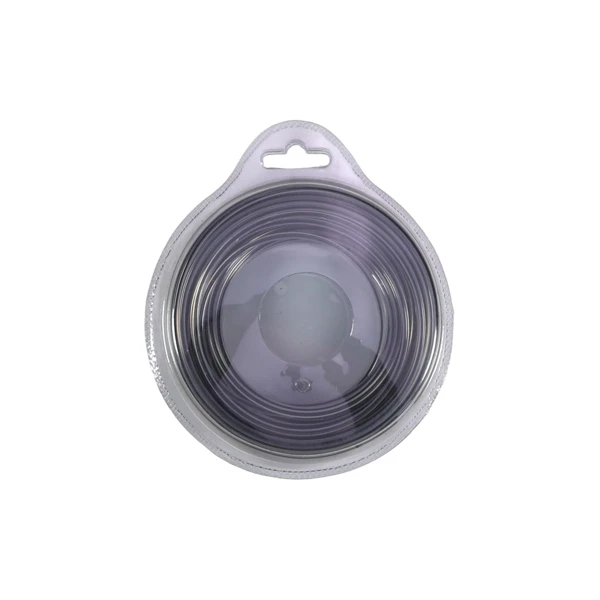 Mähfaden mit durchmesser 2,4 mm Paketlänge 15 m Dual Power Fadenprofil für Motorsensen und Trimmer