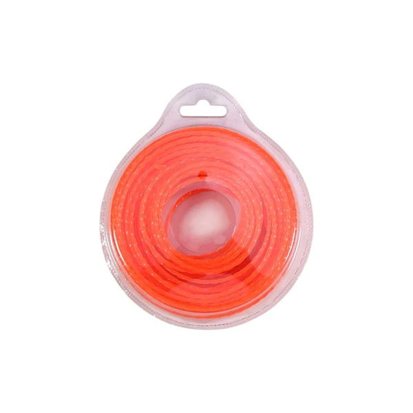 Mähfaden mit durchmesser 2,65 mm Paketlänge 15 m Twist-Profil für Motorsensen und Trimmer