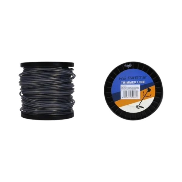 Mähfaden mit durchmesser 3,3 mm Paketlänge 46 m Dual Power Fadenprofil für Motorsensen und Trimmer