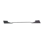 Mähmesser 33 cm (13") mit Sammlung für Elektromäher Agroma 1000W 1100W 1300W
