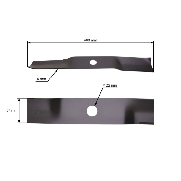 Mähmesser 40 cm (16") für Murray Gartentraktoren (OEM 92117 92117E701 92352E701 092117E701MA)