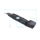 Mähmesser 41 cm (16") für Wolf Mäher (OEM 171041)