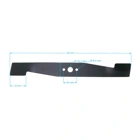 Mähmesser 42 cm (16") für Stiga Alpina Castel Garden Elektromäher (OEM 81004155/0)