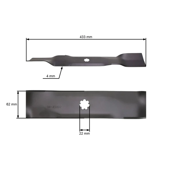 Mähmesser 43,3 cm (17