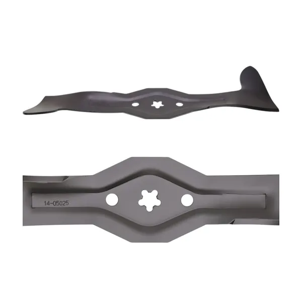 Mähmesser 46,2 cm (18") links mit Pickel für Husqvarna Jonsered Partner McCulloch Poulan Weedeater Gartentraktoren (OEM 532186385)