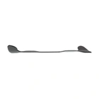 Mähmesser 46 cm (18") links mit Sammlung für Gartentraktoren Husqvarna Partner McCulloch Poulan Jonsered (OEM 532186385 532165560 532426323 532170037)