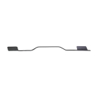 Mähmesser 46 cm (18") mit Aufnahme für Rasenmäher Hortmasz HKS Mastercut Nac Lider Hortus Victus (OEM 46Z04-01-M 26300146501 JL46Z04-01)