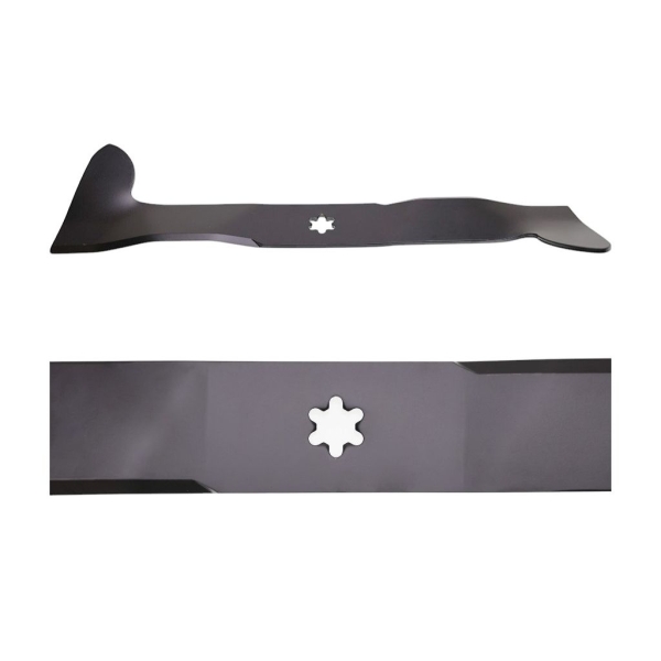 Mähmesser 46 cm (18") Recht mit der Sammlung für Gartentraktoren Husqvarna Partner McCulloch Poulan Jonsered (OEM 532165561 532426322 532170038)