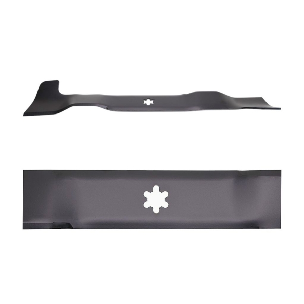 Mähmesser 49 cm (19") Recht mit der Sammlung für Gartentraktoren Husqvarna Jonsered Partner McCulloch Poulan Jonsered Craftsman AYP (OEM 532427985)