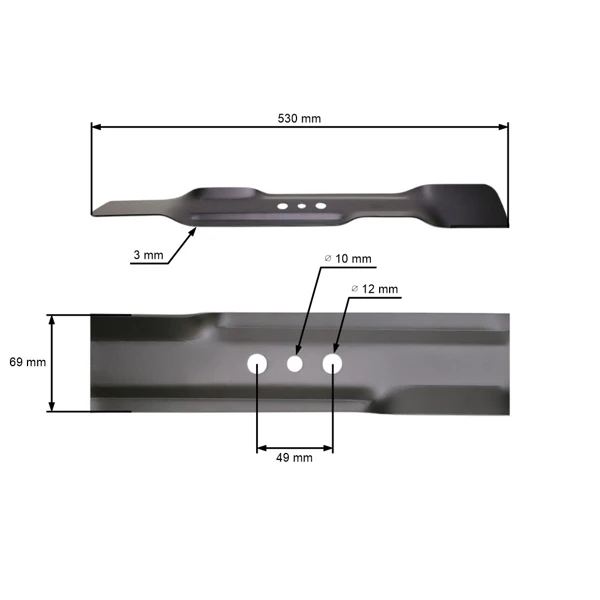 Mähmesser 53 cm (21