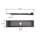 Mähmesser 59 cm (23") für Husqvarna Jonsered Partner McCulloch Poulan Craftsman Gartentraktoren (OEM 532405380)