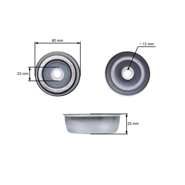Mähmesser Druckplatte für Stihl FS74 FS87 FS108 FS120 FS130 FS250 HT250 Freischneider (OEM 41267133100)