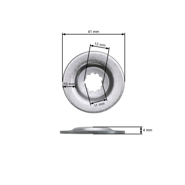Mähmesser Pad für Stihl FS36 FS44 FS74 FS87 FS108 FS110 FS120 FS130 FS250 (OEM 41307131600)