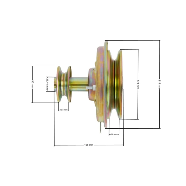 Mechanische Kupplung für Gartentraktoren Gutbrod Bolens Lawnflite MTD Yardman Blackline Motec Sunline (OEM 717-1787)
