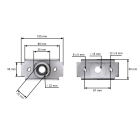 Messerhalter für Chinamäher und Hobbymäher Castorana Hortmasz Daye (OEM 26300123803 DYM1578-84)
