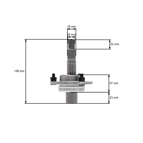 Messerhalter für Gartentraktoren MTD Gutbrod Golf Turbo Silent Castorama Central Park Fleurelle Floraself Agria Mastercut Brill (OEM 717-0900 753-05405)