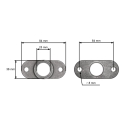 Messerhalter für Gartentraktoren MTD (OEM 748-0300 748-0300B)