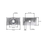 Messerhalter für Husqvarna Craftsman Poulan Weed Eater Partner McCulloch Ryobi (OEM 532184590 532418373 532193707 532420097 184590)