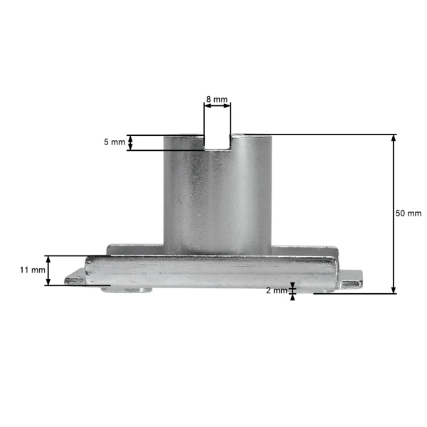 Messerhalter für NAC Chinesische Rasenmäher und Hobbymäher (OEM WR65700 65704A WR65715)