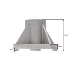 Messerhalter für Rasenmäher Castel Garden Stiga (OEM 22463011 22463012 22463012/0 22463012/1 22463014 22463014/0 1111-9168-01 1111916801)