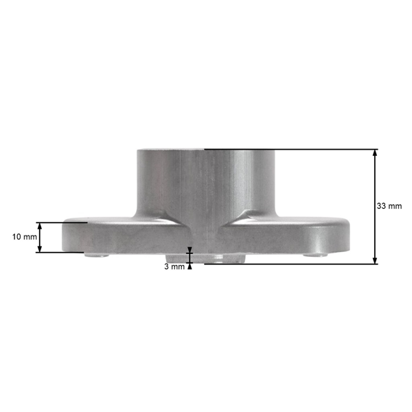 Messerhalter MTD Gutbrod Yardman Bolens (OEM 748-0376C)