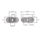 Messerhalter MTD Gutbrod Yardman Bolens (OEM 748-0376C)