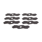 Messerset 15,7 cm (6") für Vertikutierer Al-KO Alko Brill (OEM 474393 462219 460203 460773 28 VE/RL)