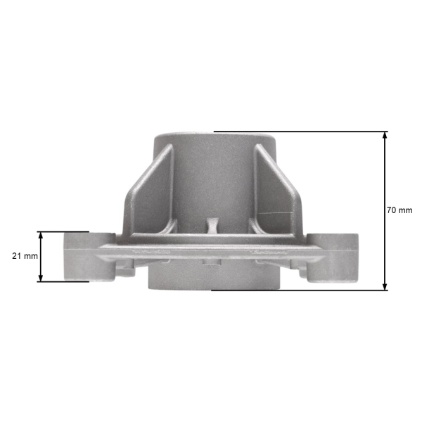 Messerspindel für Gartentraktoren Husqvarna Jonsered McCulloch (OEM 581650801 581650501)