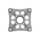 Messerspindel für Gartentraktoren Husqvarna Jonsered McCulloch (OEM 581650801 581650501)