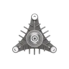 Messerspindel für Gartentraktoren Husqvarna Jonsered Partner McCulloch Craftsman Poulan (OEM 532130794 130794)