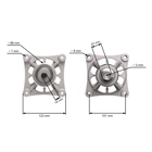 Messerspindel für Gartentraktoren Husqvarna McCulloch (OEM 581650501 581650701 581650801581650501)