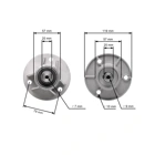 Messerspindel rechts für Gartentraktoren Stiga Honda Castel Garden (OEM 382207203/0 82207203/0 1136-0482-01)