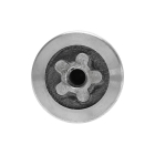 Messerwelle 126,8 mm für Husqvarna Craftsman Poulan Gartentraktoren (OEM 532137553 137553)