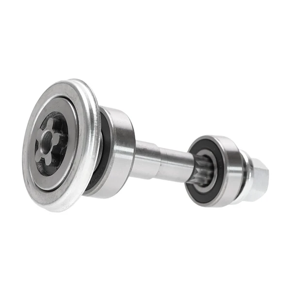 Messerwelle 133,7 mm für Husqvarna Jonsered McCulloch Gartentraktoren (OEM 581650701 581650501)