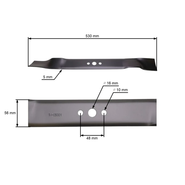 Mulchmesser 53 cm (21") für Husqvarna Partner McCulloch Poulan Rasenmäher (OEM 532159267 531008020 532165833 532406712)